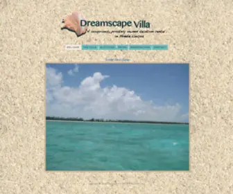Middlecaicos.com(Middle caicos dreamscape villa Bambarra Beach Middle Caicos) Screenshot