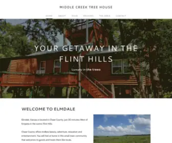 Middlecreektreehouse.com(Middle Creek Tree House) Screenshot