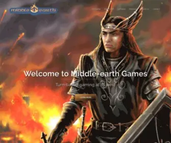 Middleearthgames.com(Middle-earth PBM) Screenshot