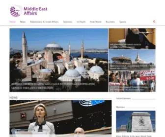 Middleeastaffairs.net(Middle East Affairs) Screenshot