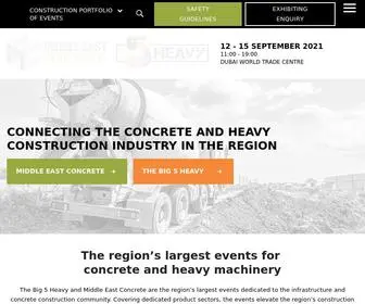 Middleeastconcrete.com(Middle East Concrete) Screenshot