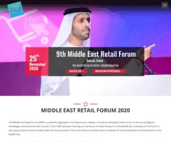 Middleeastretailforum.com(Middle East Retail Forum) Screenshot