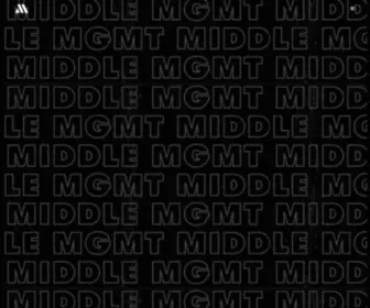 MiddlemGmt.com(Middle Management) Screenshot