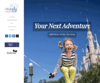 Middleofthemagictravel.com(Your Disney Vacation Travel Experts) Screenshot