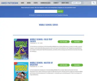 Middleschoolbook.com(James Patterson Kids) Screenshot