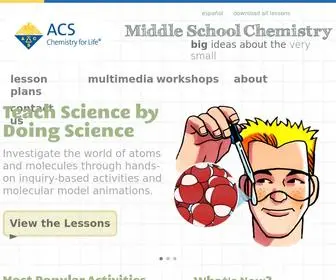 Middleschoolchemistry.com(Middle School Chemistry) Screenshot