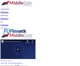 Middleside.com(Business Travel) Screenshot