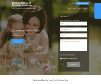 Middletonfamilylaw.com(Fullerton Family Law Attorney) Screenshot