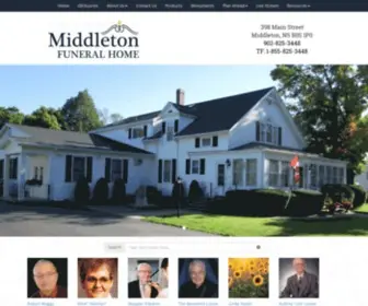 Middletonfuneralhome.com(Middleton Funeral Home) Screenshot