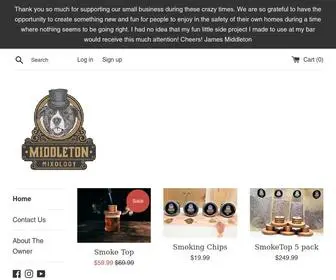 Middletonmixology.com(Smoke Top) Screenshot