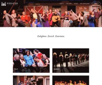 Middletonplayers.com(Middleton Players Theatre) Screenshot