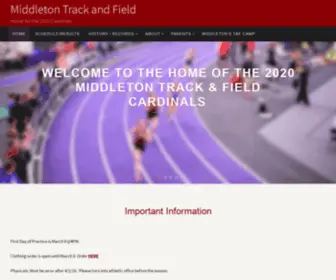 Middletontrackandfield.com(Middleton Track and Field) Screenshot