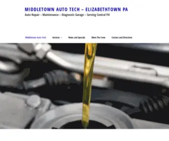 Middletownautotech.com(Elizabethtown PA Auto Repair) Screenshot