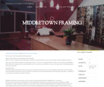 Middletownframing.com(Middletown Framing) Screenshot