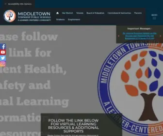 Middletownk12.org(Middletown Township Public Schools) Screenshot