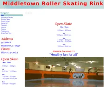 Middletownrink.com(Middletown Roller Skating Rink) Screenshot