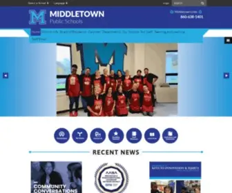 Middletownschools.org(Middletown Public Schools) Screenshot