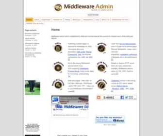 Middlewareadmin.net(Middlewareadmin) Screenshot