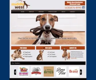 Middlewestpet.com(Middle West Distributors) Screenshot