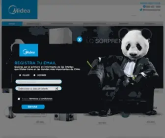 Midea.cl(Worldwide Shipping) Screenshot