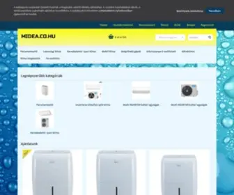 Midea.co.hu(Midea webáruház) Screenshot
