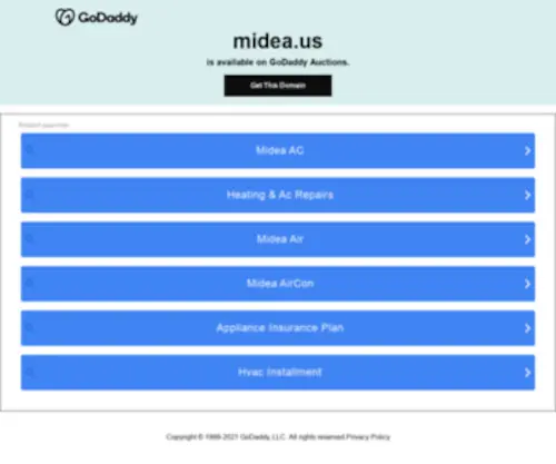 Midea.us(Midea) Screenshot