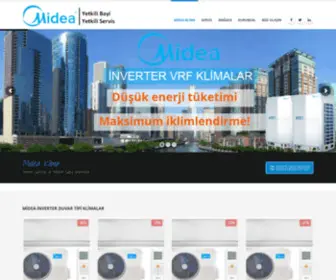 Mideainverter.com(Midea Klima) Screenshot