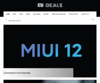 Midealss.com(Mi Deals) Screenshot