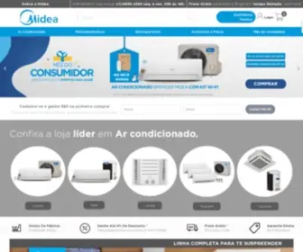 MideaStore.com.br(O Maior Fabricante de Eletrodom) Screenshot