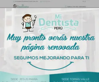 Midentista.pe(Mi Dentista Perú) Screenshot