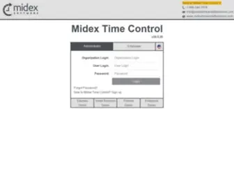 Midextimecontrol.com(Midex Time Control) Screenshot