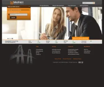 Midfirstprivatebank.com(Midfirstprivatebank) Screenshot
