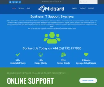 Midgard.co.uk(IT Company) Screenshot