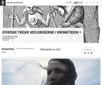 Midgardsenteret.no(Midgard vikingsenter) Screenshot