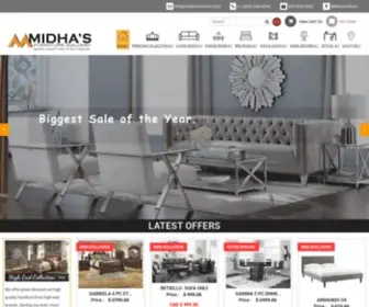 Midhafurniture.com(Bedroom furniture) Screenshot