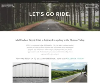 Midhudsonbicycle.org(Mid Hudson Bicycle Club) Screenshot