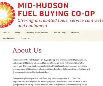 Midhudsonfuelbuyingcoop.org(Mid-Hudson Fuel Buying Co-op) Screenshot