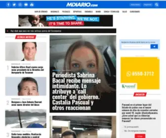 Midiario.com(Noticias Mi Diario Panamá) Screenshot