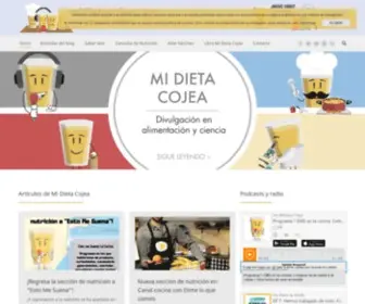Midietacojea.com(Mi Dieta Cojea) Screenshot