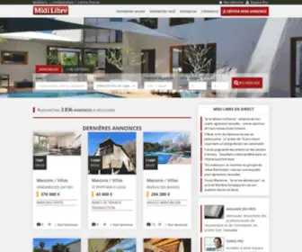 Midilibre-Immobilier.com(Immobilier Vente) Screenshot