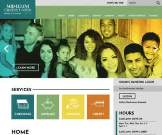 Midillinicu.com(Mid-Illini Credit Union) Screenshot