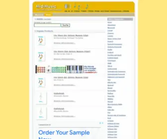 Midimusic.at(MIDI-Musik) Screenshot