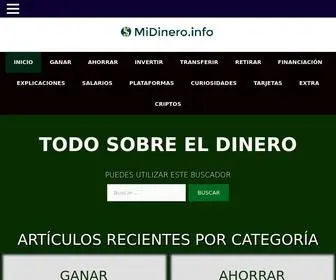 Midinero.info(INICIO) Screenshot