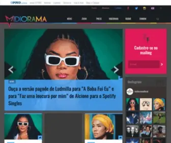 Midiorama.com(Entertainment Media) Screenshot
