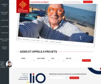 Midipyrenees.fr(Région Occitanie) Screenshot