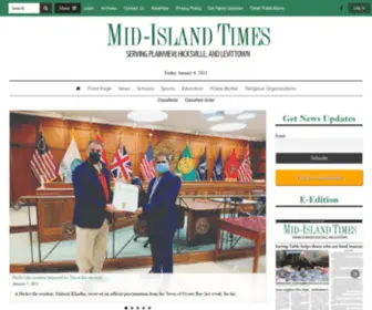 Midislandtimes.com(Mid-Island Times) Screenshot