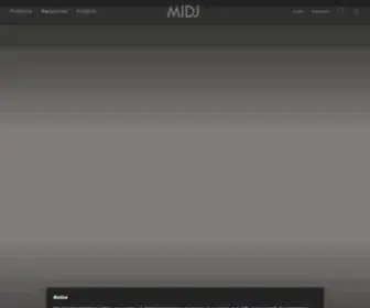 Midj.com(Design is a wonderful life) Screenshot