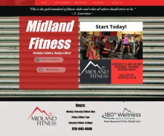 Midland-Fitness.com(Midland Fitness) Screenshot