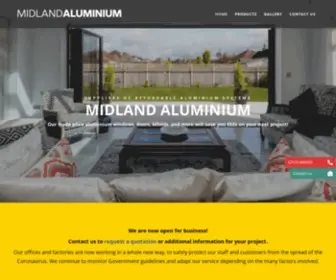 Midlandaluminium.co.uk(Midland Aluminium) Screenshot