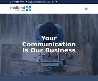 Midlandcomms.co.uk(Fully Integrated Telephone Systems and I.T) Screenshot